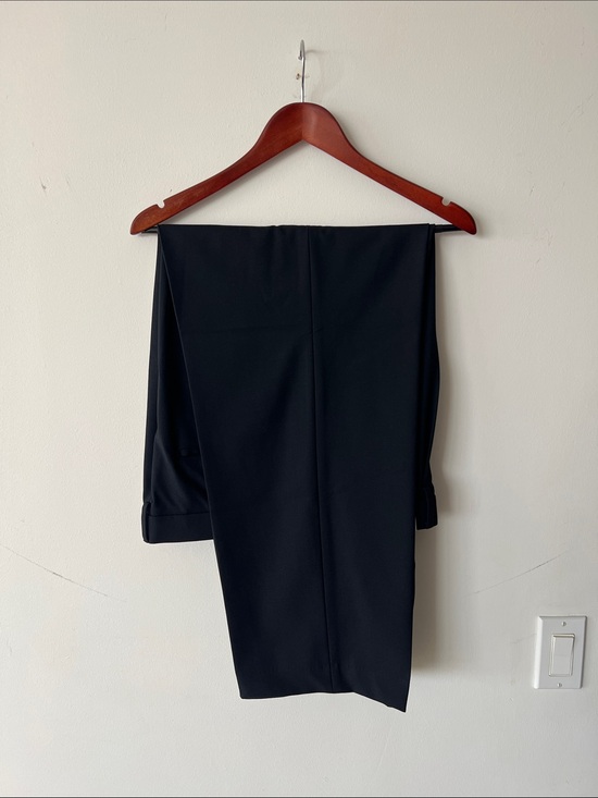 Uniqlo Other - Uniqlo Navy Pleated Wide Pants size XL 32” length